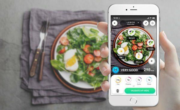 dietary self-monitoring food tracking